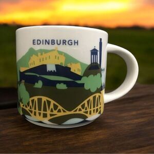 Starbucks Edinburgh (Scotland) YAH You Are Here UK Mug Coffee New/Boxed